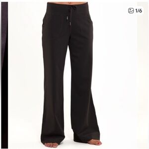 Lululemon Still Wide Leg Luon Pant Black Size 2